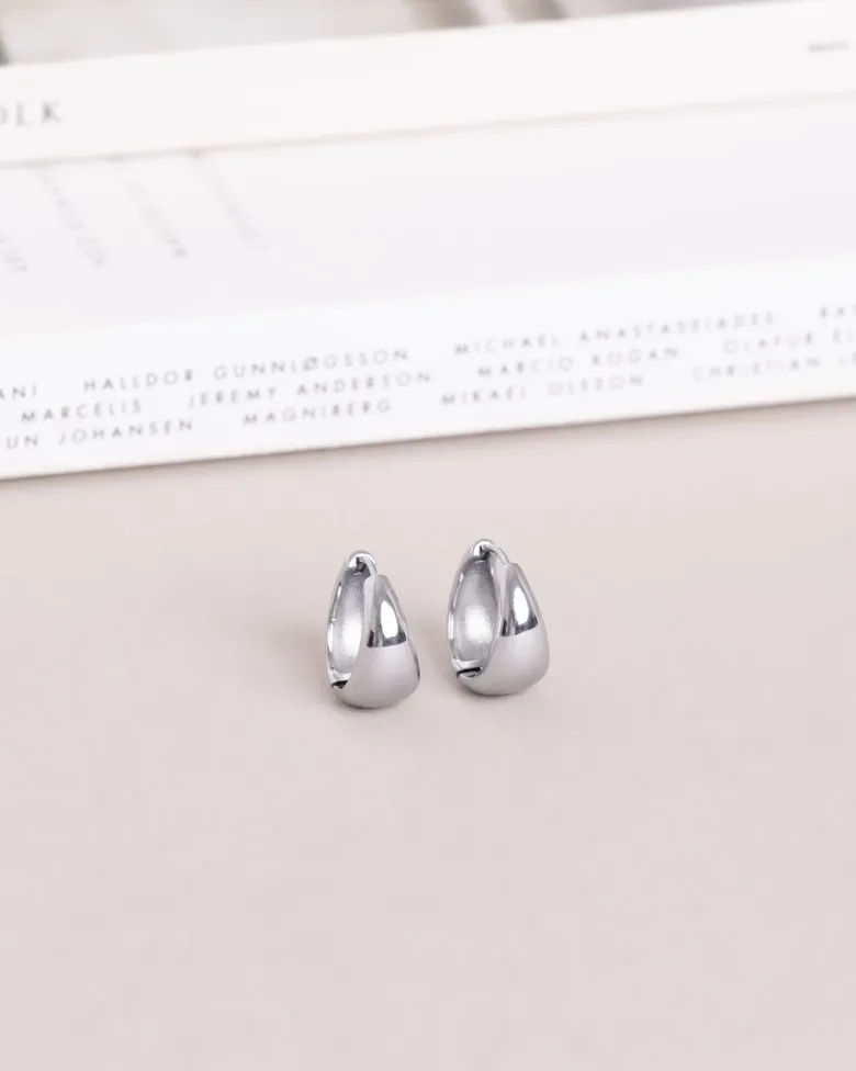Mockberg Bold Örhängen Medium Silver