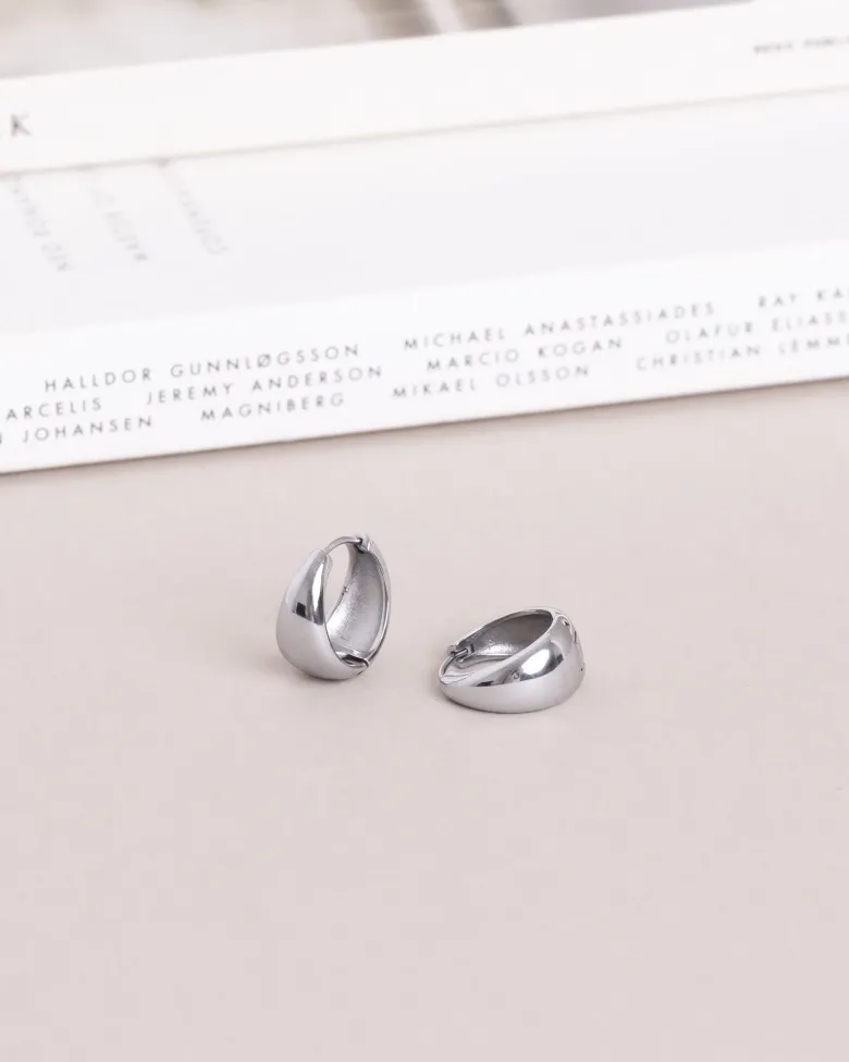 Mockberg Bold Örhängen Medium Silver