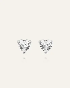 Mockberg Bonne Studs Silver