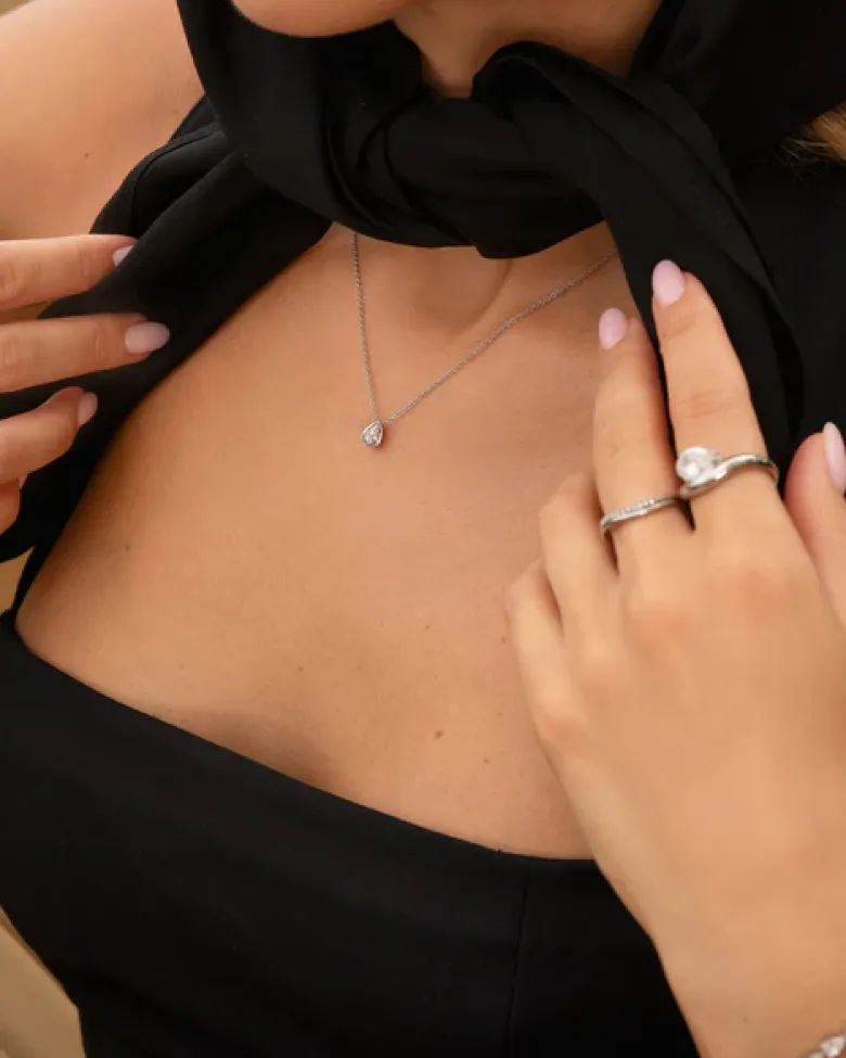 Mockberg Céleste Halsband Silver