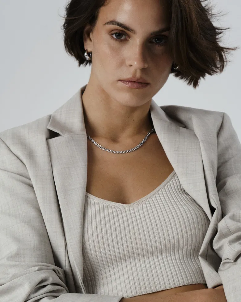 Mockberg Darling Halsband Silver