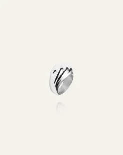 Mockberg Deco Bold Ring Silver