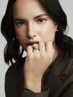 Mockberg Deco Ring Silver