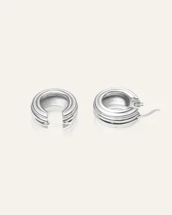 Mockberg Edge Ribbed Medium Bold Silver
