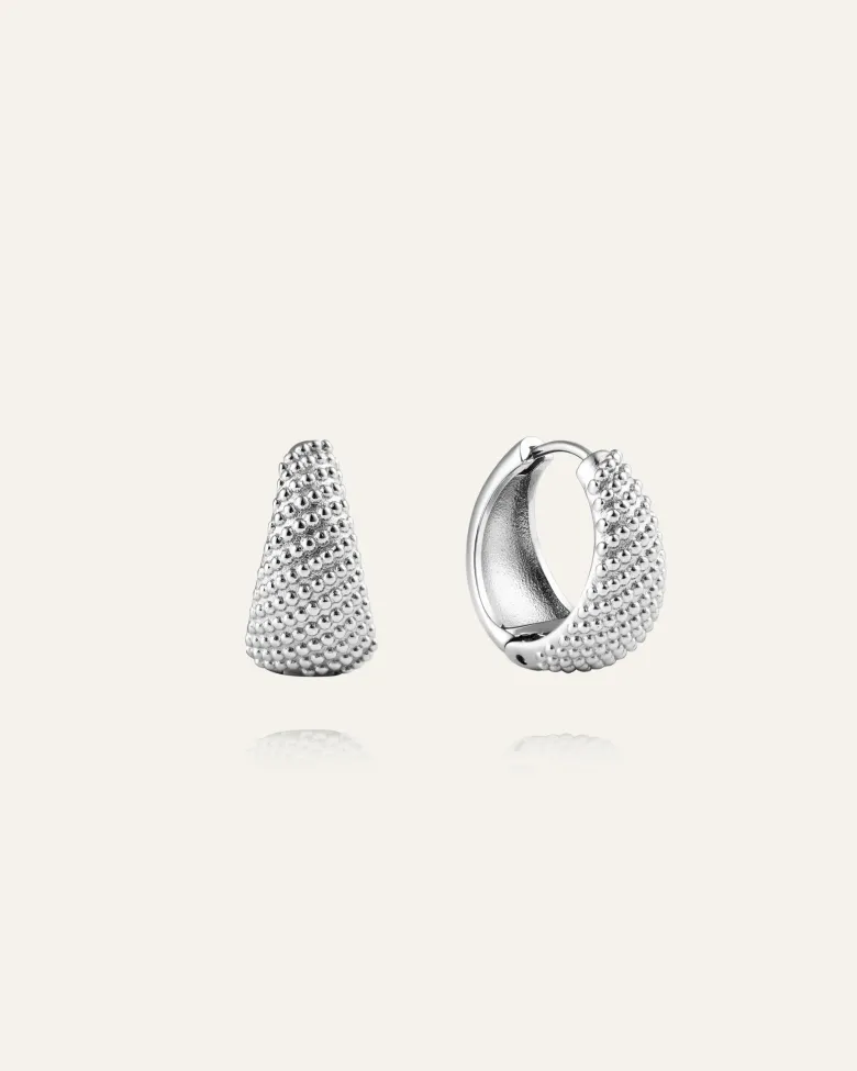 Mockberg Honey Örhängen Large Silver