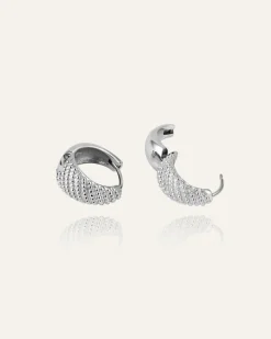 Mockberg Honey Örhängen Medium Silver