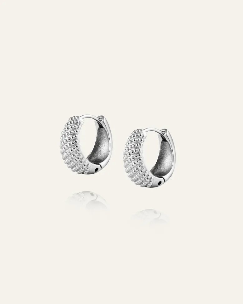 Mockberg Honey Örhängen Medium Silver