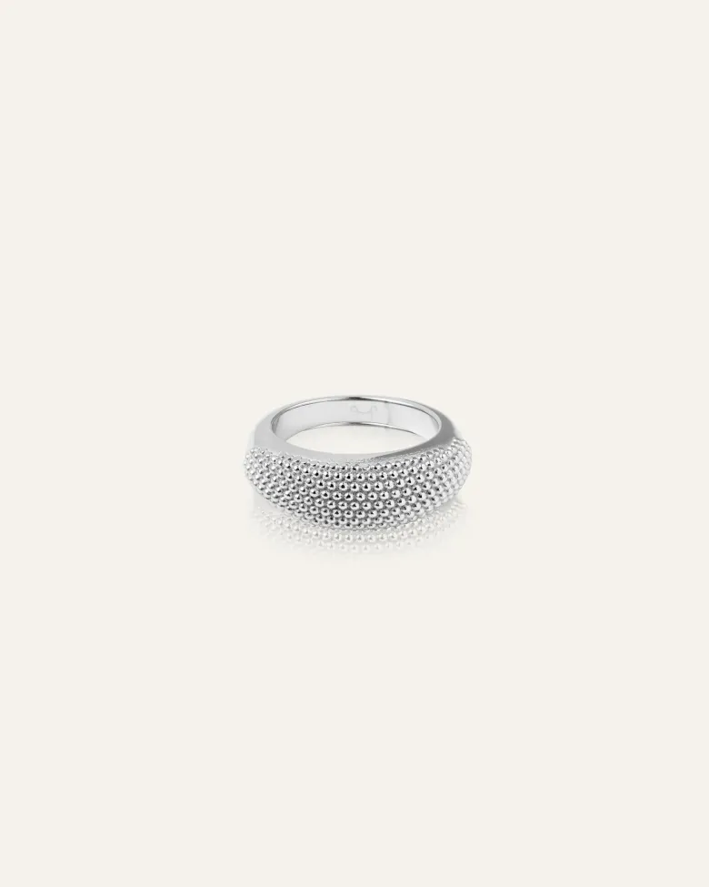 Mockberg Honey Silver Ring