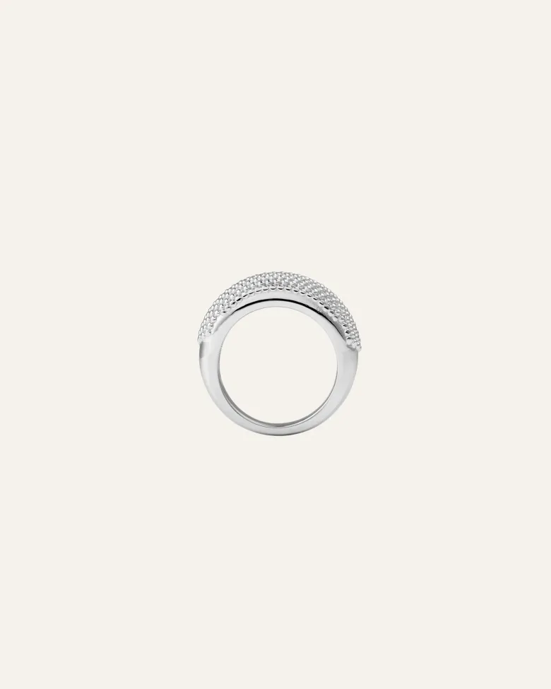 Mockberg Honey Silver Ring
