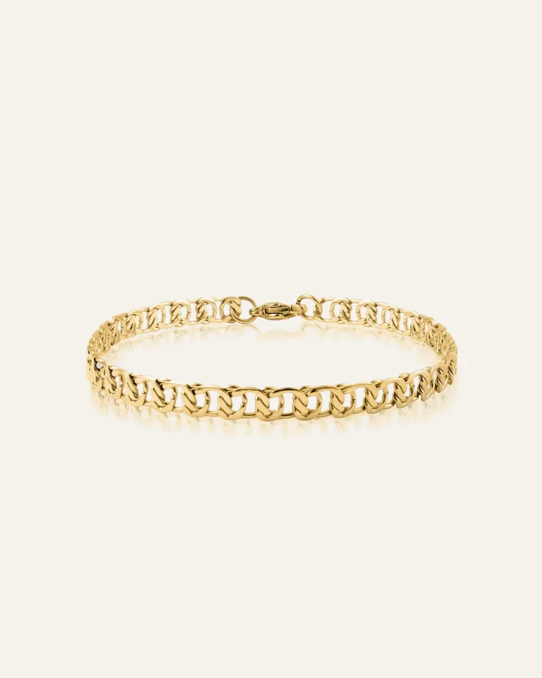 Mockberg Infinity Armband Guld