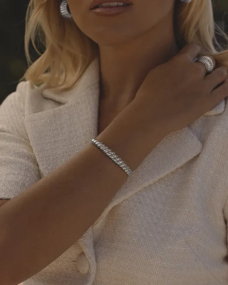 Mockberg Ingrid Cuff Armband Silver
