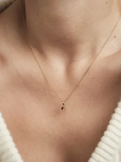 Mockberg Jolie Halsband Guld – Coffee