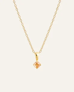 Mockberg Jolie Halsband Guld – Champagne