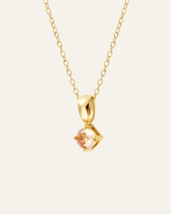 Mockberg Jolie Halsband Guld – Champagne