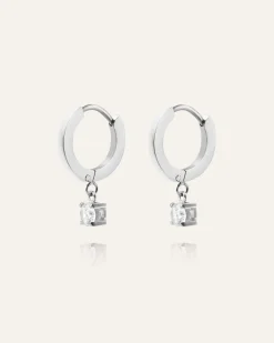 Mockberg Jolie Hoops Örhängen Silver