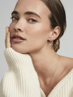 Mockberg Jolie Hoops Örhängen Silver