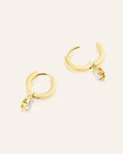 Mockberg Jolie Hoops Örhängen Guld