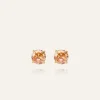 Mockberg Jolie Studs Örhängen Medium Guld – Champagne