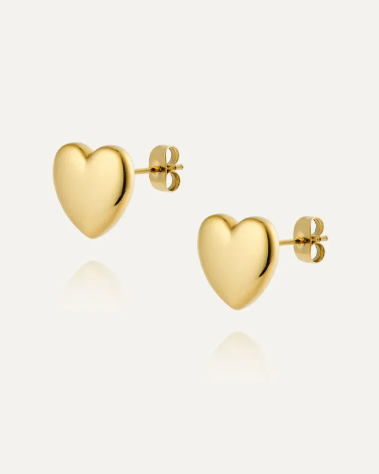Mockberg Love Gold Large Studs