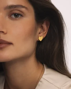 Mockberg Love Gold Large Studs