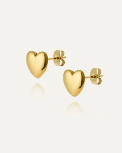 Mockberg Love Gold Medium Studs