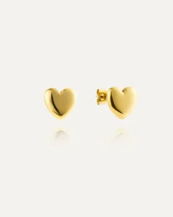 Mockberg Love Gold Medium Studs