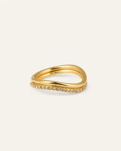 Mockberg Lys Ring Guld