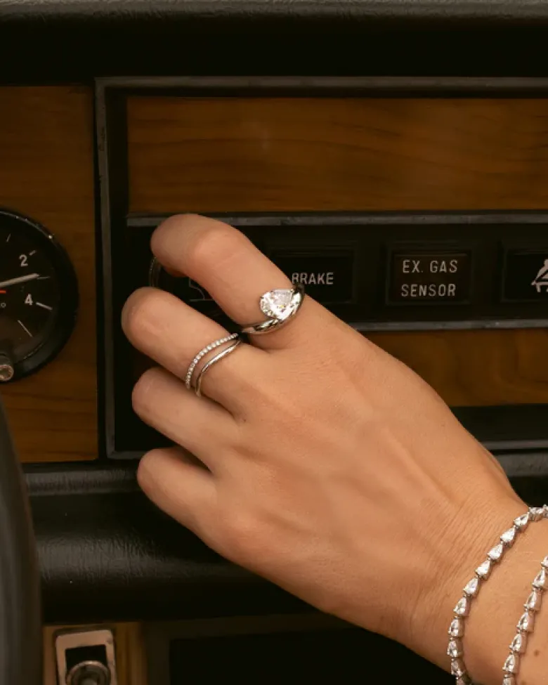 Mockberg Lys Ring Silver