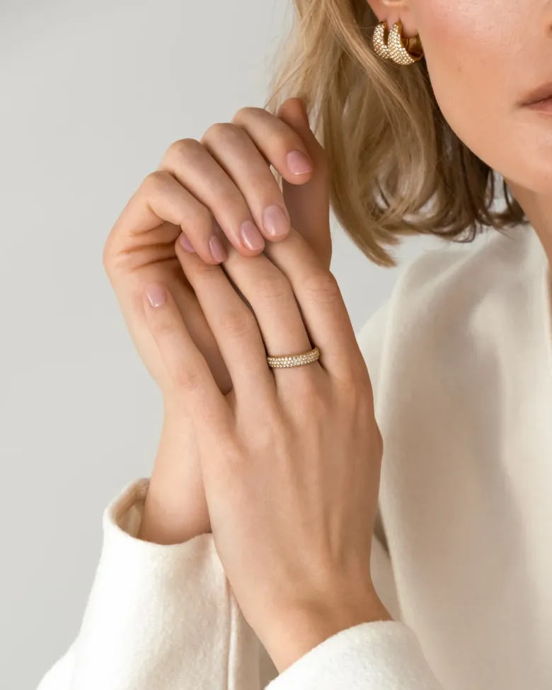 Mockberg Midnight Guld Ring