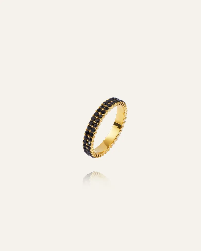 Mockberg Midnight Noir Ring Guld (Mega kampanj)