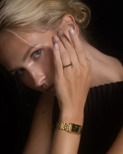 Mockberg Midnight Noir Ring Guld (Mega kampanj)