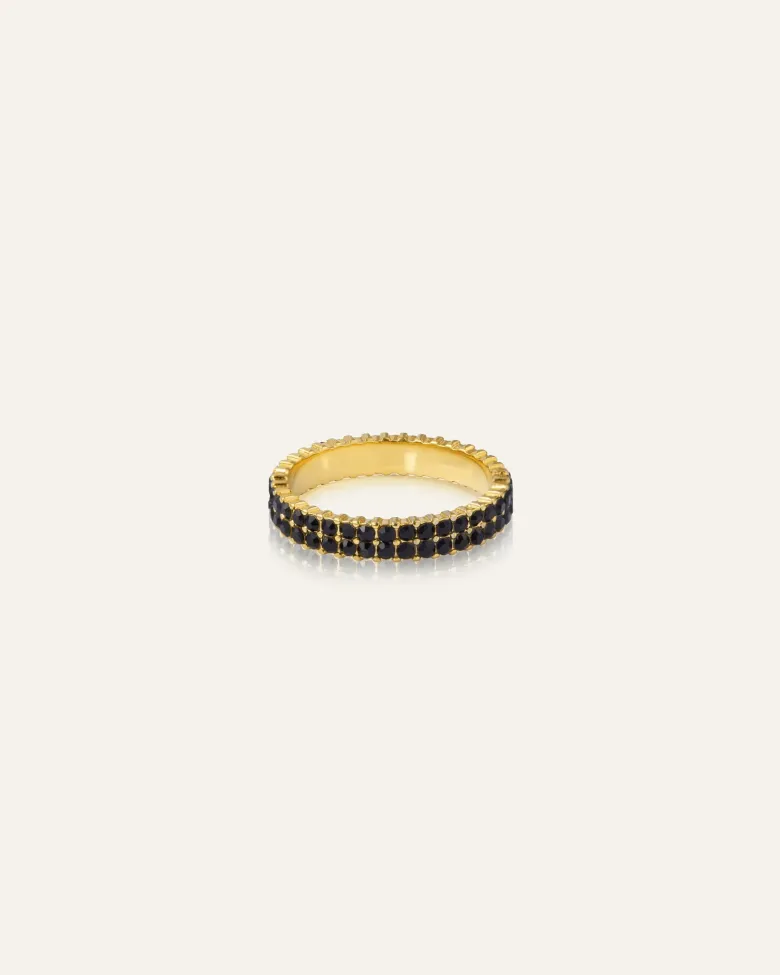 Mockberg Midnight Noir Ring Guld (Mega kampanj)