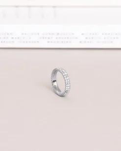 Mockberg Midnight Silver Ring