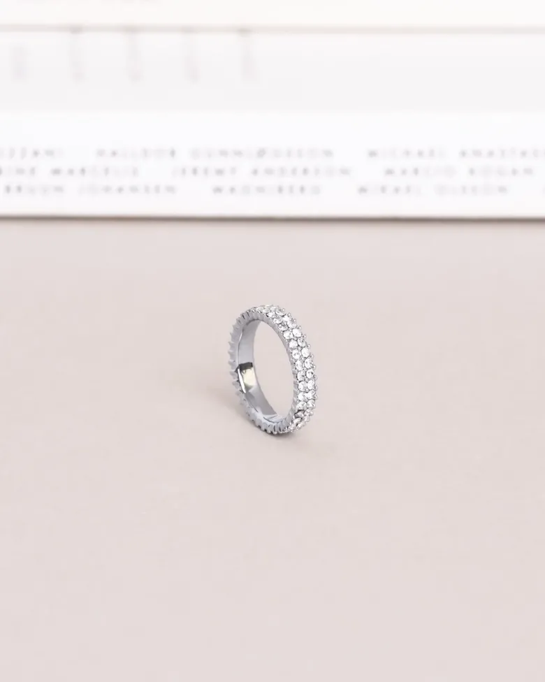 Mockberg Midnight Silver Ring