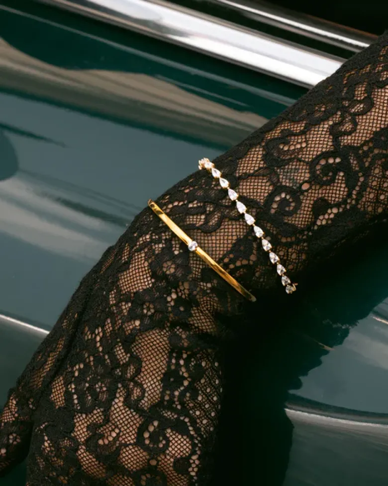 Mockberg Nisrine Bangle Guld
