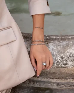 Mockberg Nisrine Bangle Silver