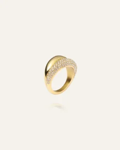 Mockberg Pavé Daring Guld Ring