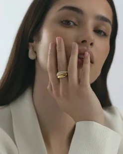 Mockberg Pavé Daring Guld Ring