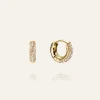 Mockberg Pavé Everyday Small Guld Örhängen