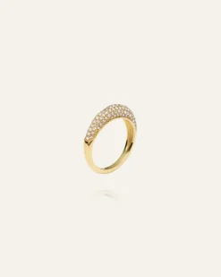 Mockberg Pavé Precious Guld Ring