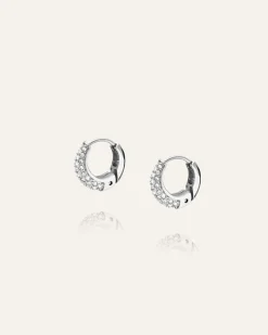 Mockberg Pavé Precious Mini Silver Örhängen