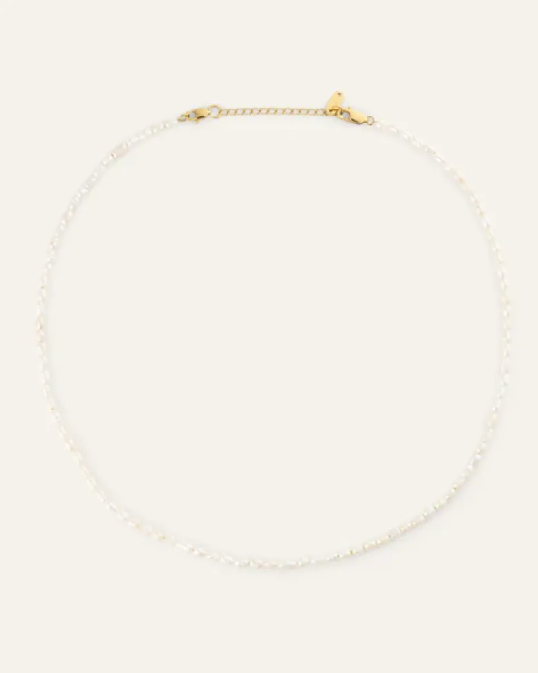 Mockberg Pearl Halsband Guld