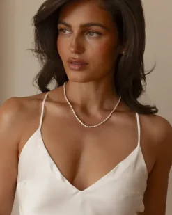 Mockberg Pearl Halsband Guld