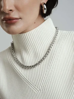 Mockberg Rebel Chain Halsband Silver