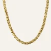 Mockberg Rebel Chain Halsband Guld