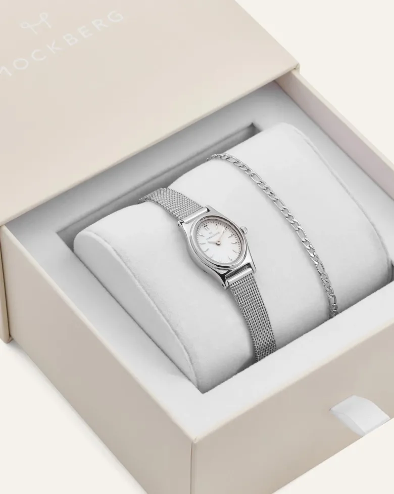 Mockberg Retro Mesh Combo Silver