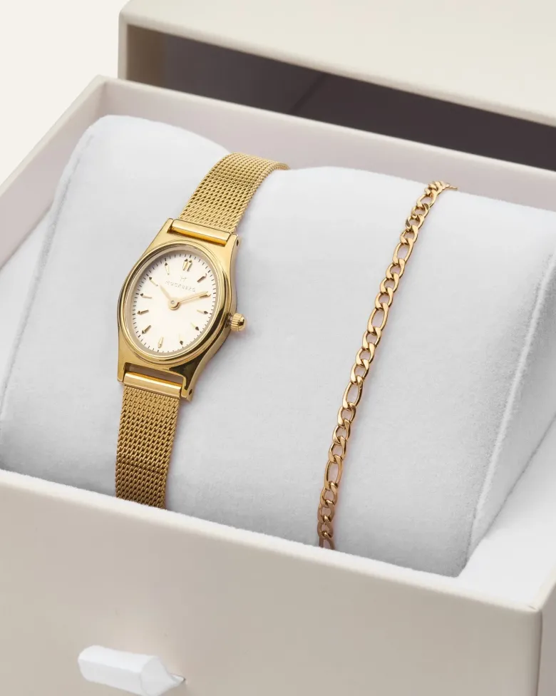 Mockberg Retro Mesh Combo Guld