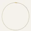 Mockberg Shiny Tennis Halsband Guld