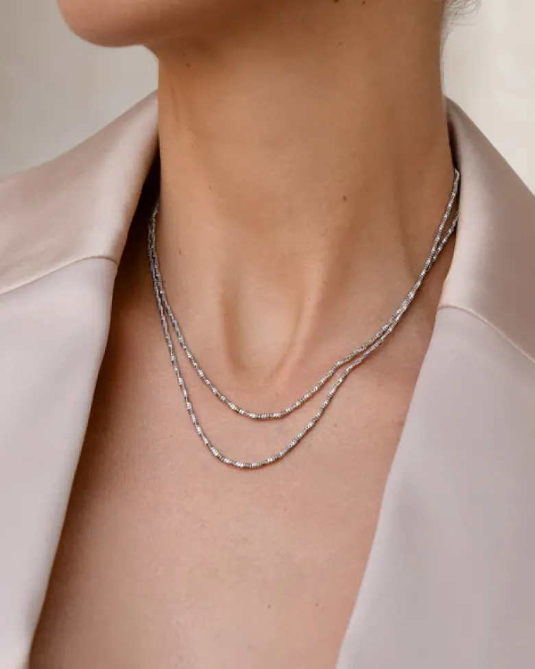 Mockberg Sienna Halsband Silver