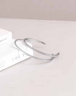 Mockberg Sleek Bangle Armband Silver
